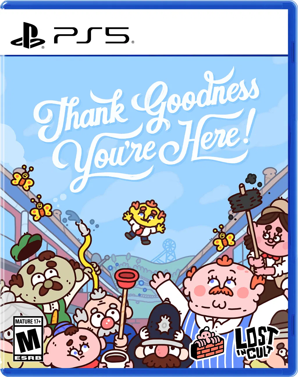 Carátula de Thank Goodness You are Here (Import) para PS5 (edición PAL España)