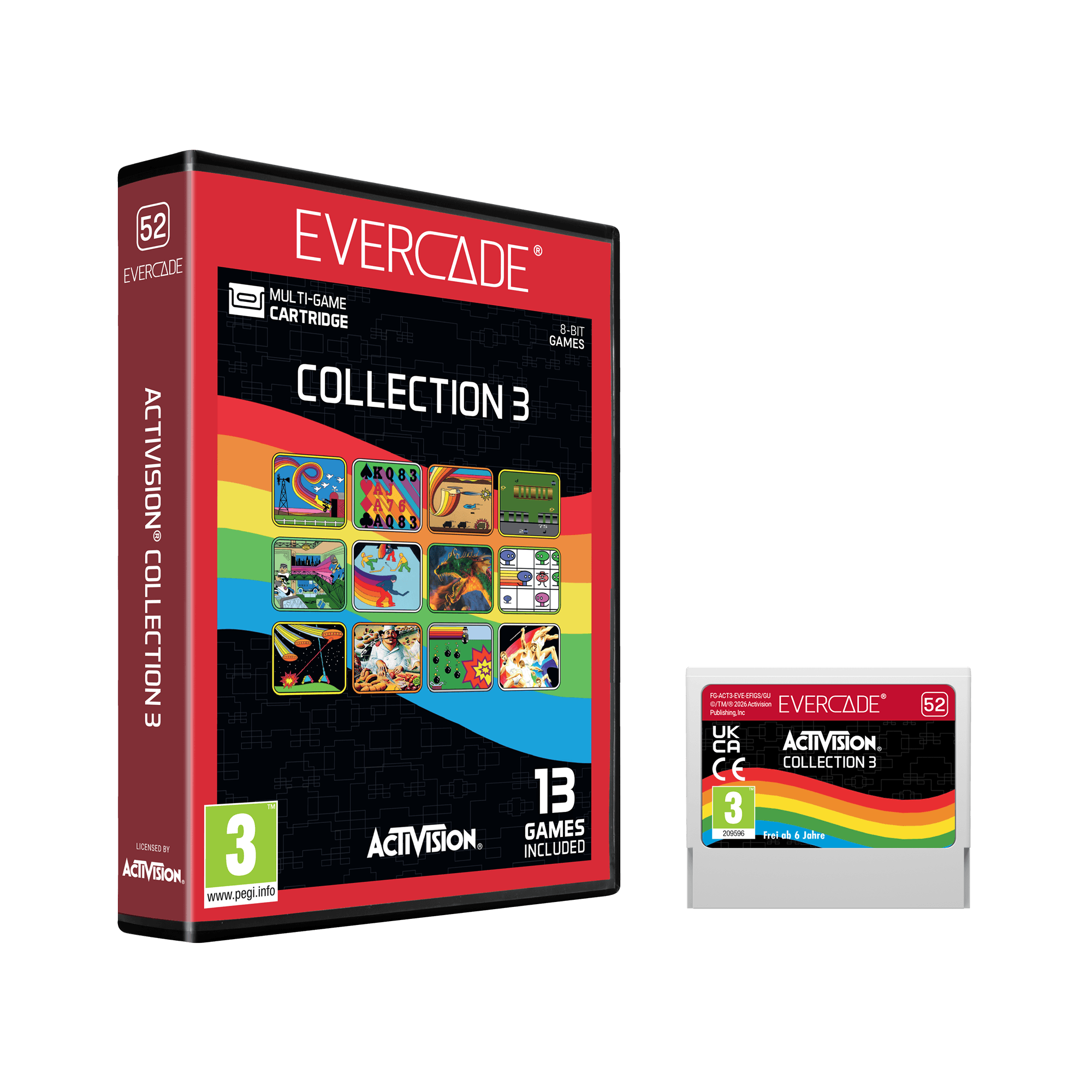 Cartucho Evercade Activision Collection 3