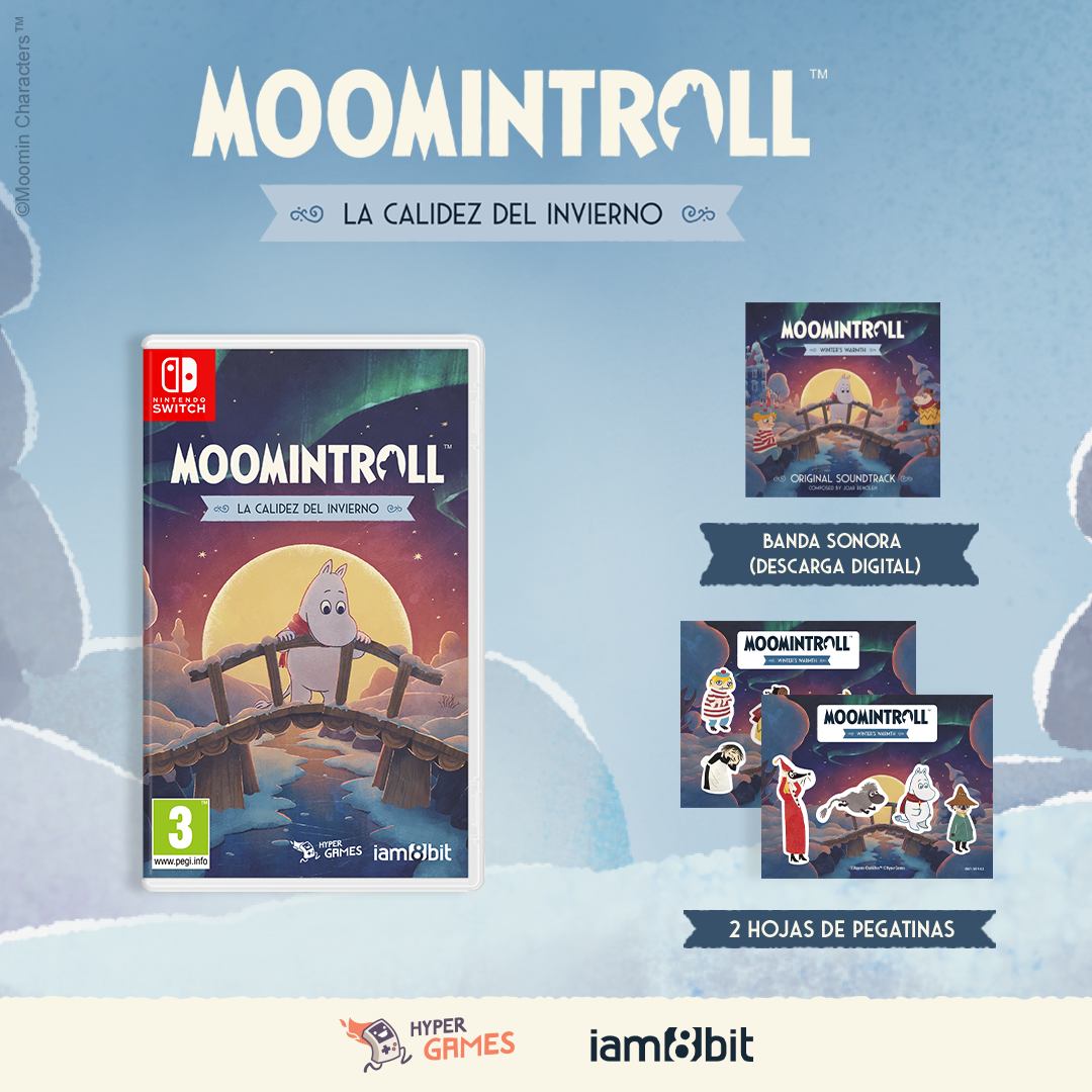 Moomintroll La calidez del invierno Nintendo Switch