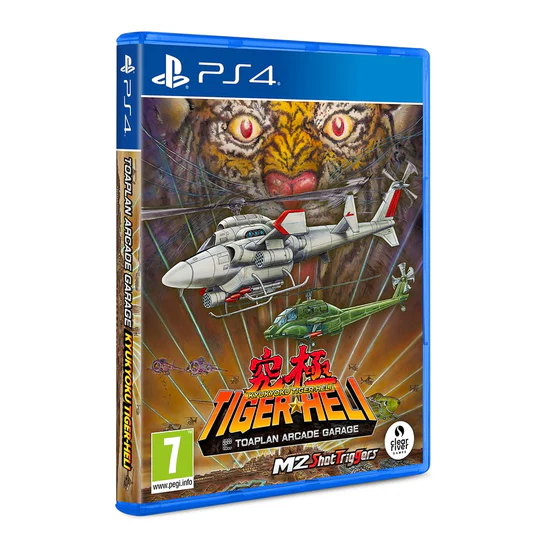 Toaplan Arcade Garage Kyukyoku Tiger Heli Sony Playstation 4