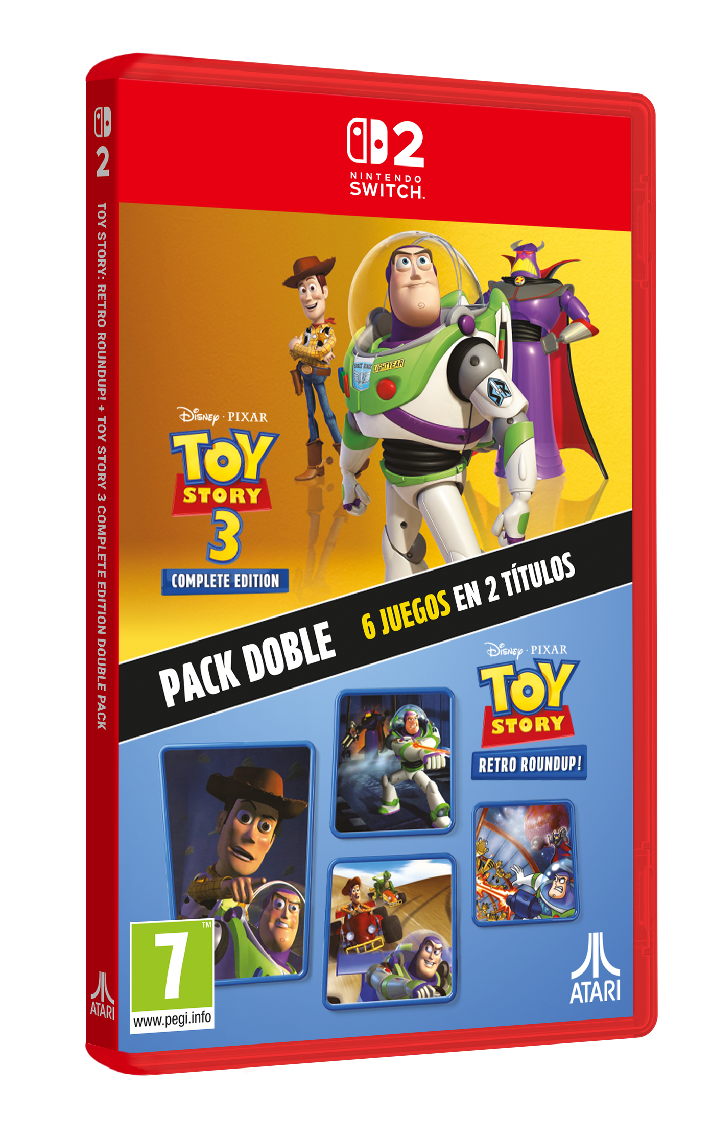 Toy Story Retro Roundup + Toy Story 3 Complete Edition Double Pack Nintendo Switch 2