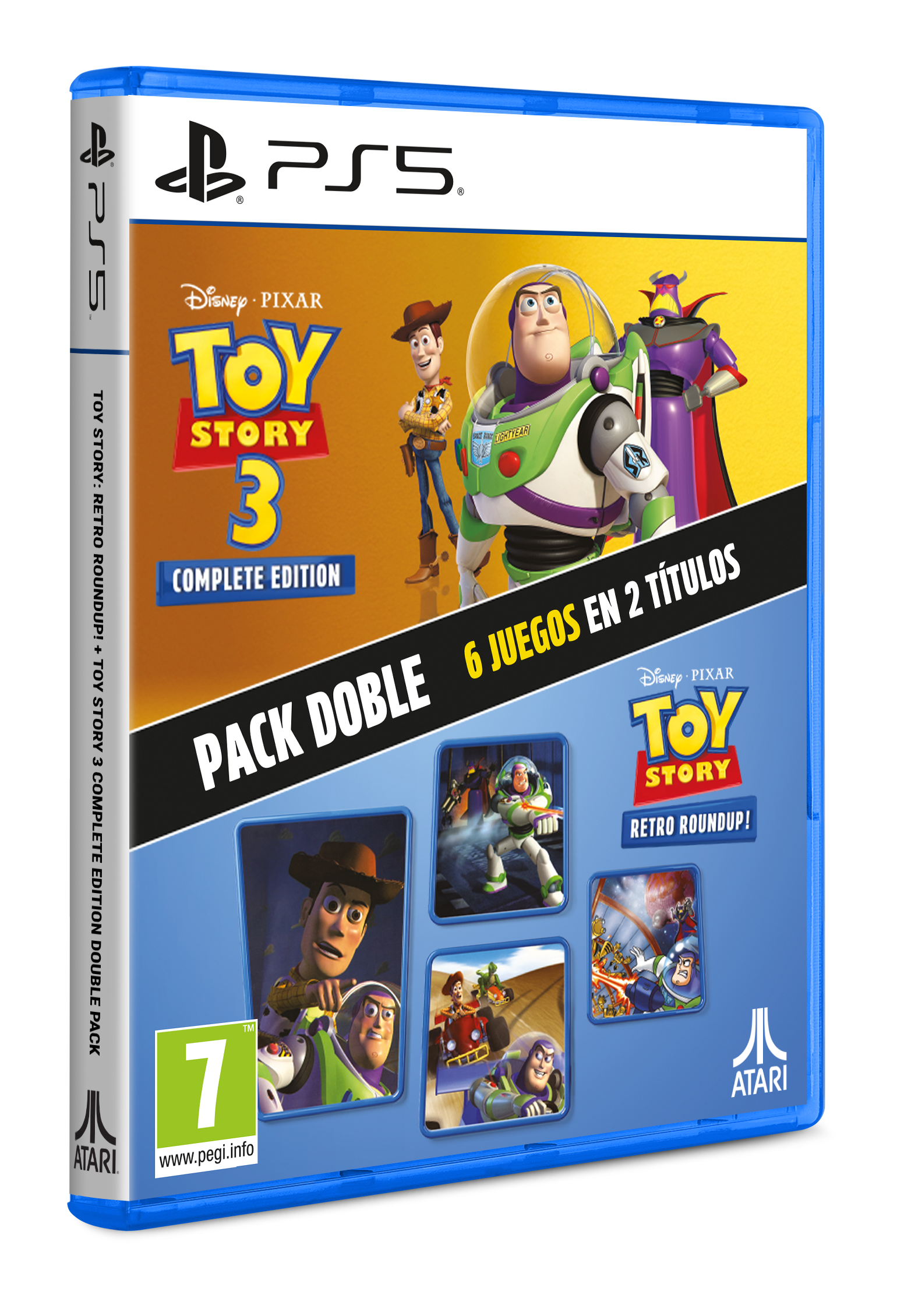 Toy Story Retro Roundup + Toy Story 3 Complete Edition Double Pack Playstation 5