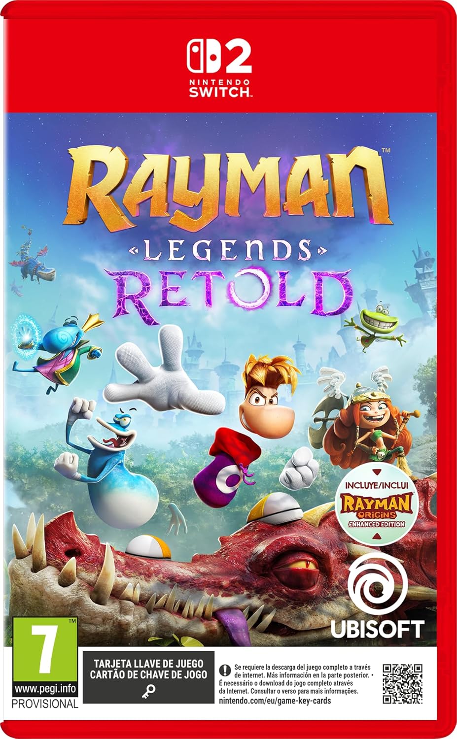Rayman Legends Retold Nintendo Switch 2