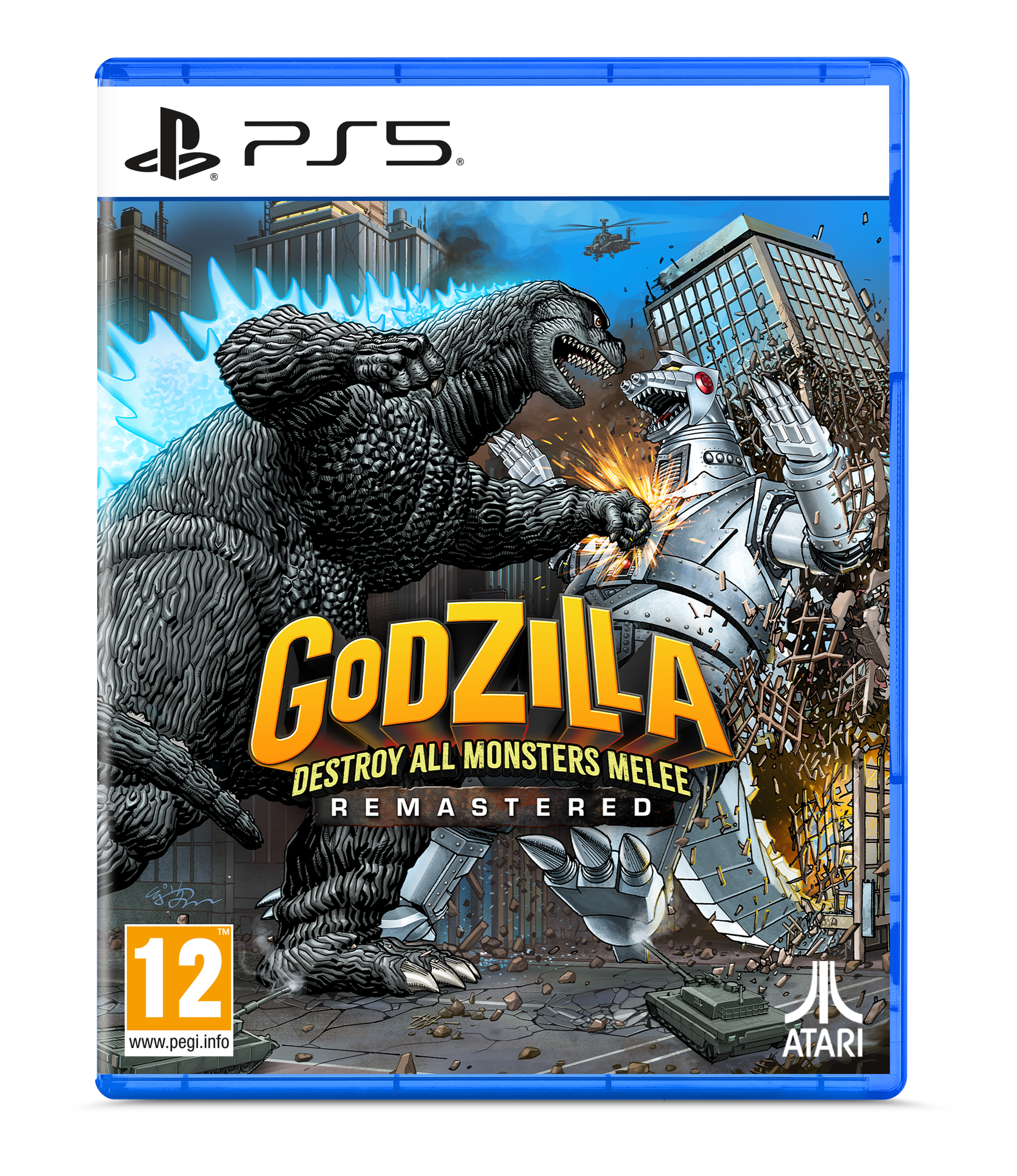 Godzilla Destroy All Monsters Melee Remastered Playstation 5
