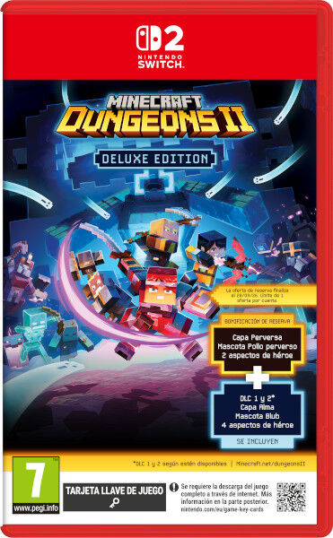 Minecraft Dungeons 2 Deluxe Edition Nintendo Switch 2