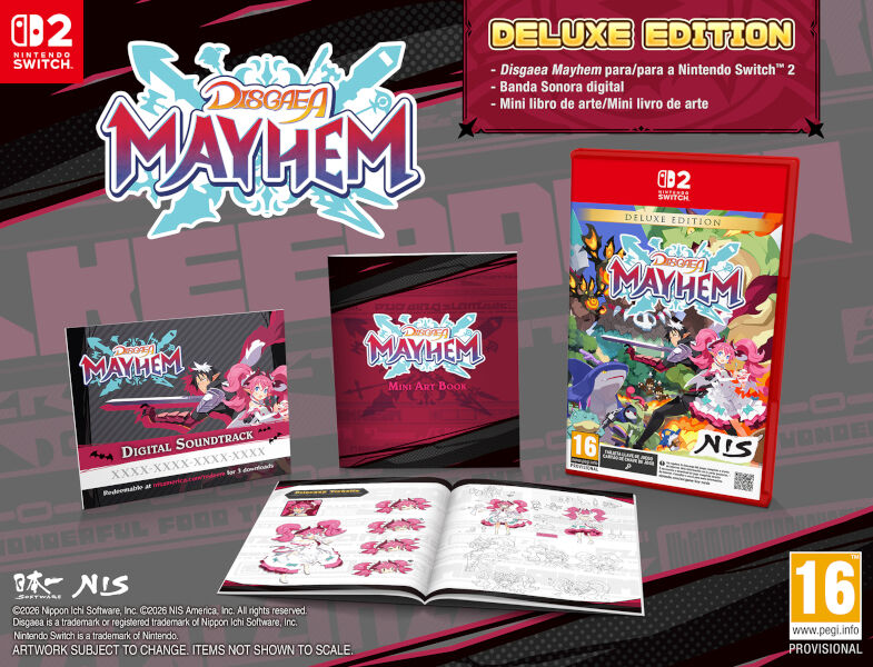 Disgaea Mayhem Deluxe Edition Nintendo Switch 2