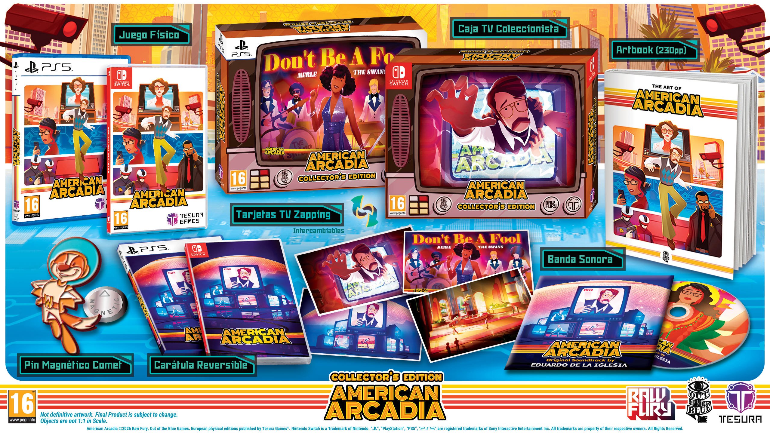American Arcadia Collectors Edition Playstation 5