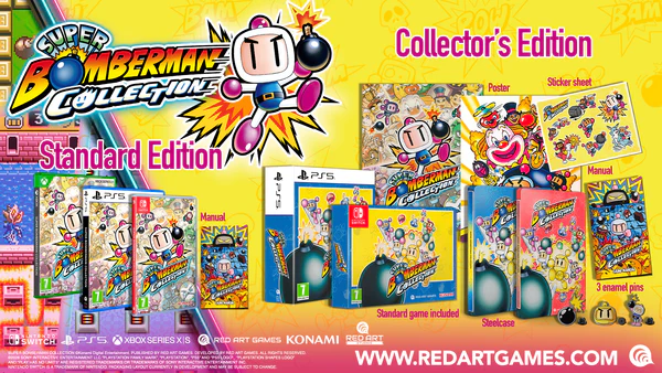 Super Bomberman Collection Collectors Edition Playstation 5