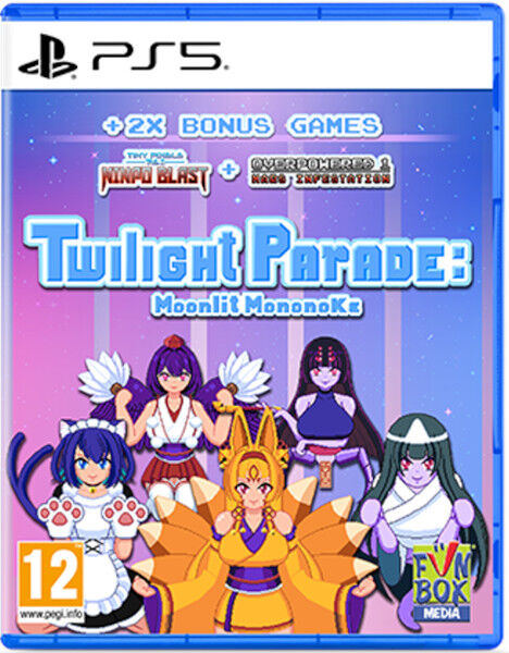 Carátula de Twilight Parade Moonlit Mononoke para PS5 (edición PAL España)
