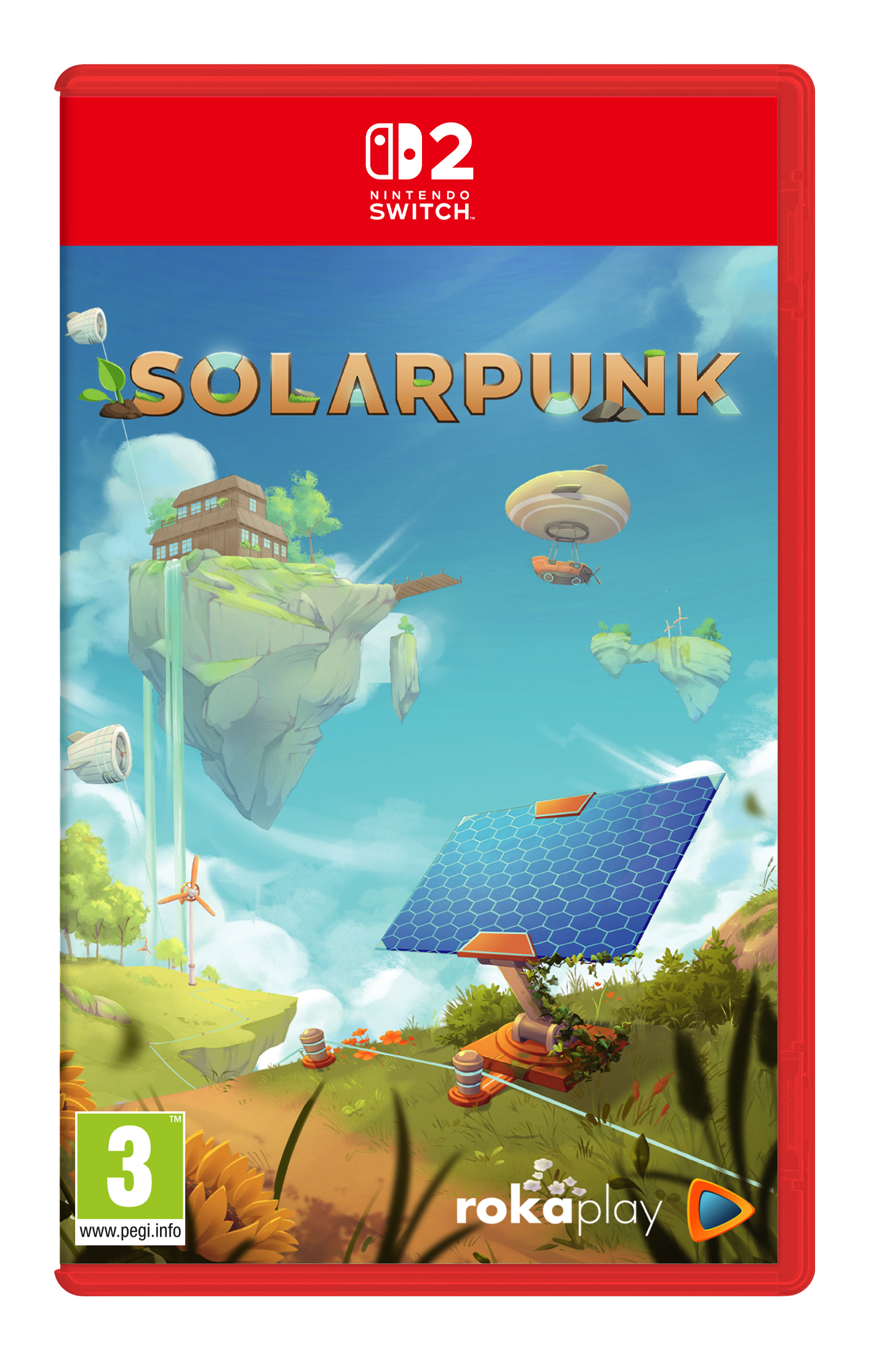 Solarpunk Nintendo Switch 2