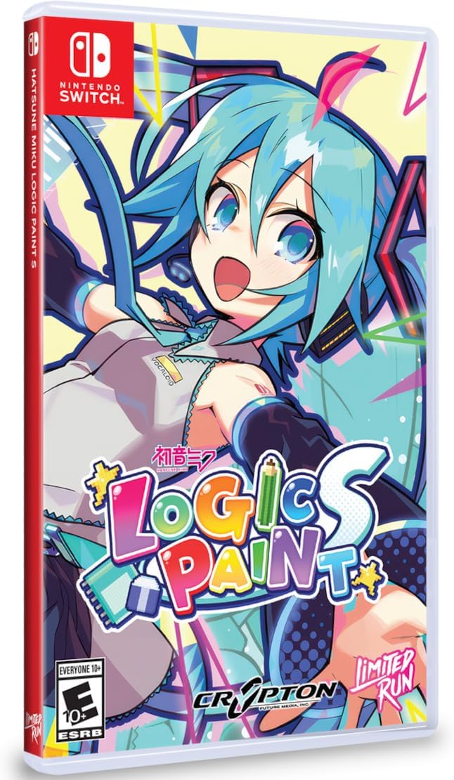 Carátula de Hatsune Miku Logic Paint S Limited Run (Import) para Switch (edición PAL España)