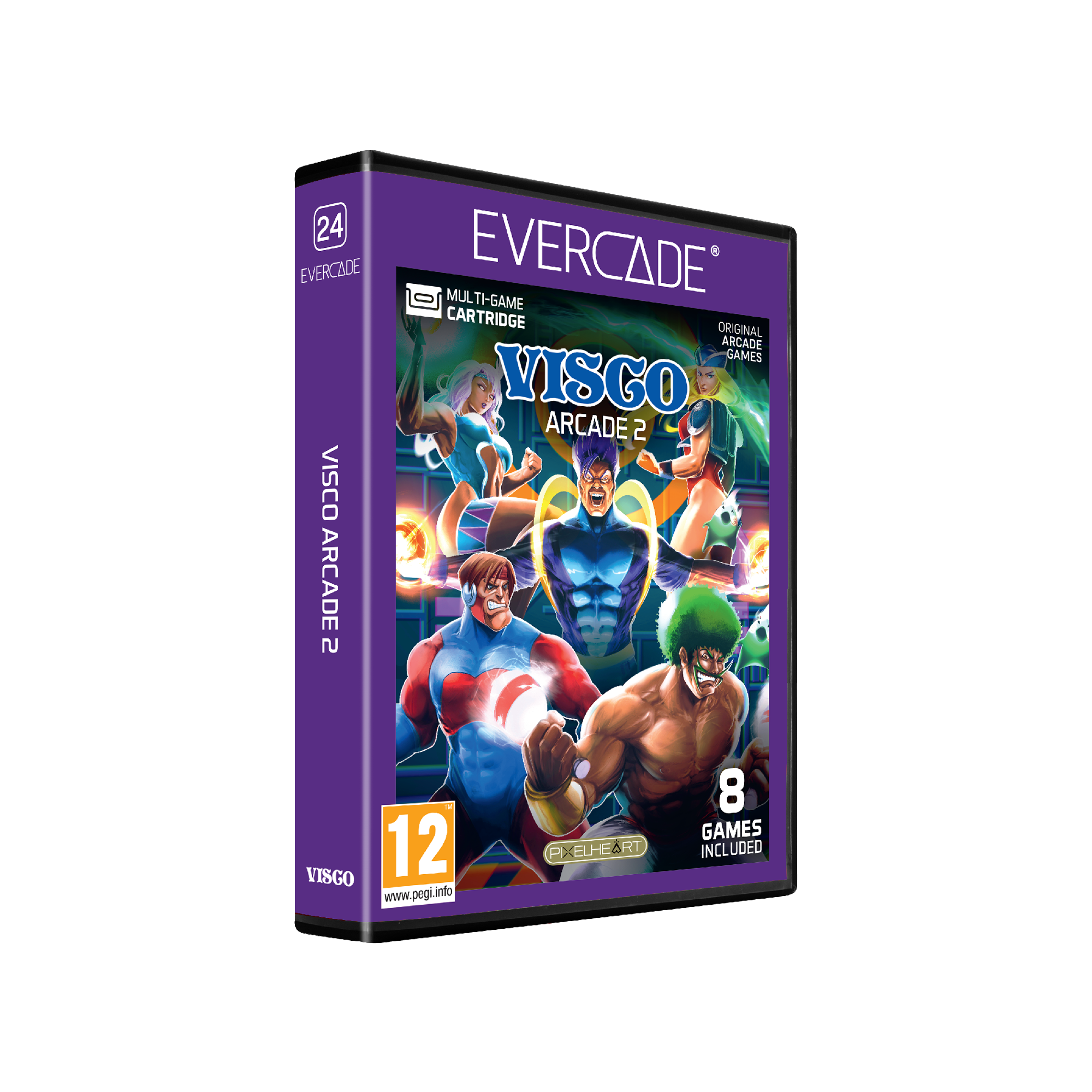 Cartucho Evercade Visco Arcade 2