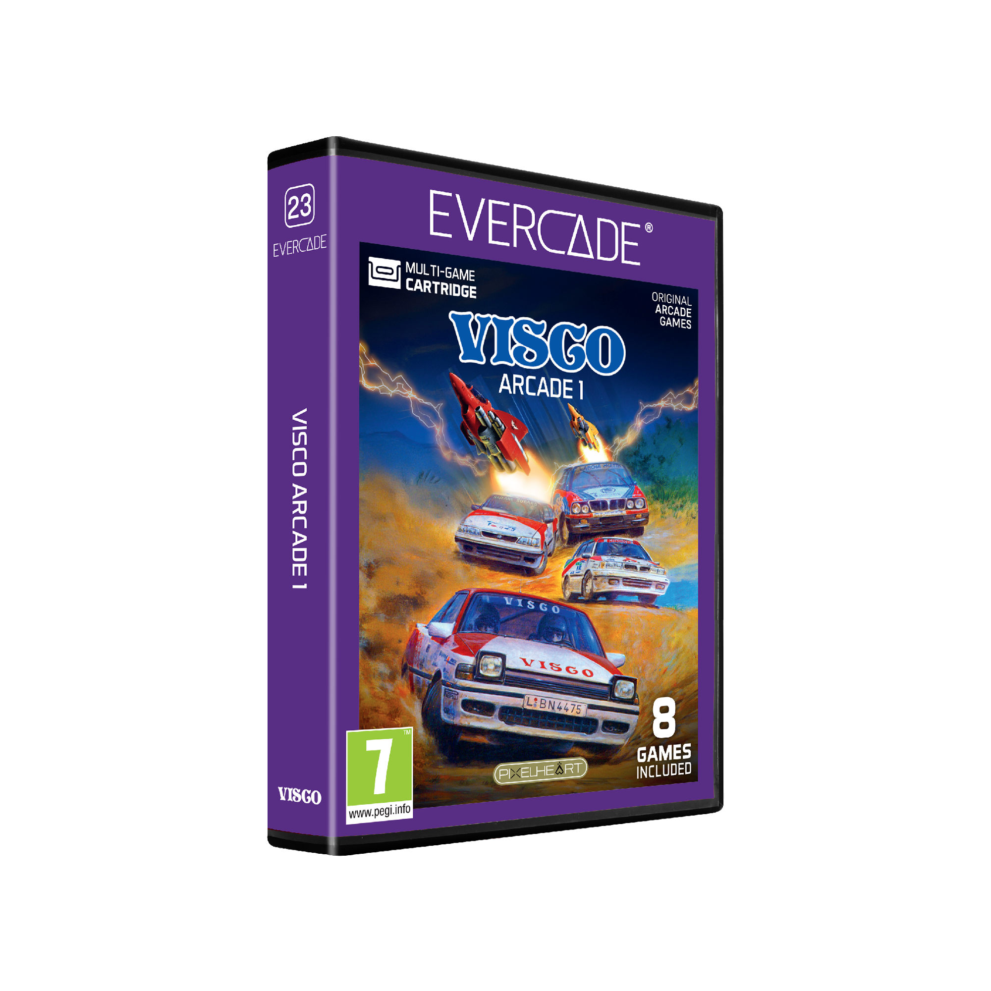 Cartucho Evercade Visco Arcade 1