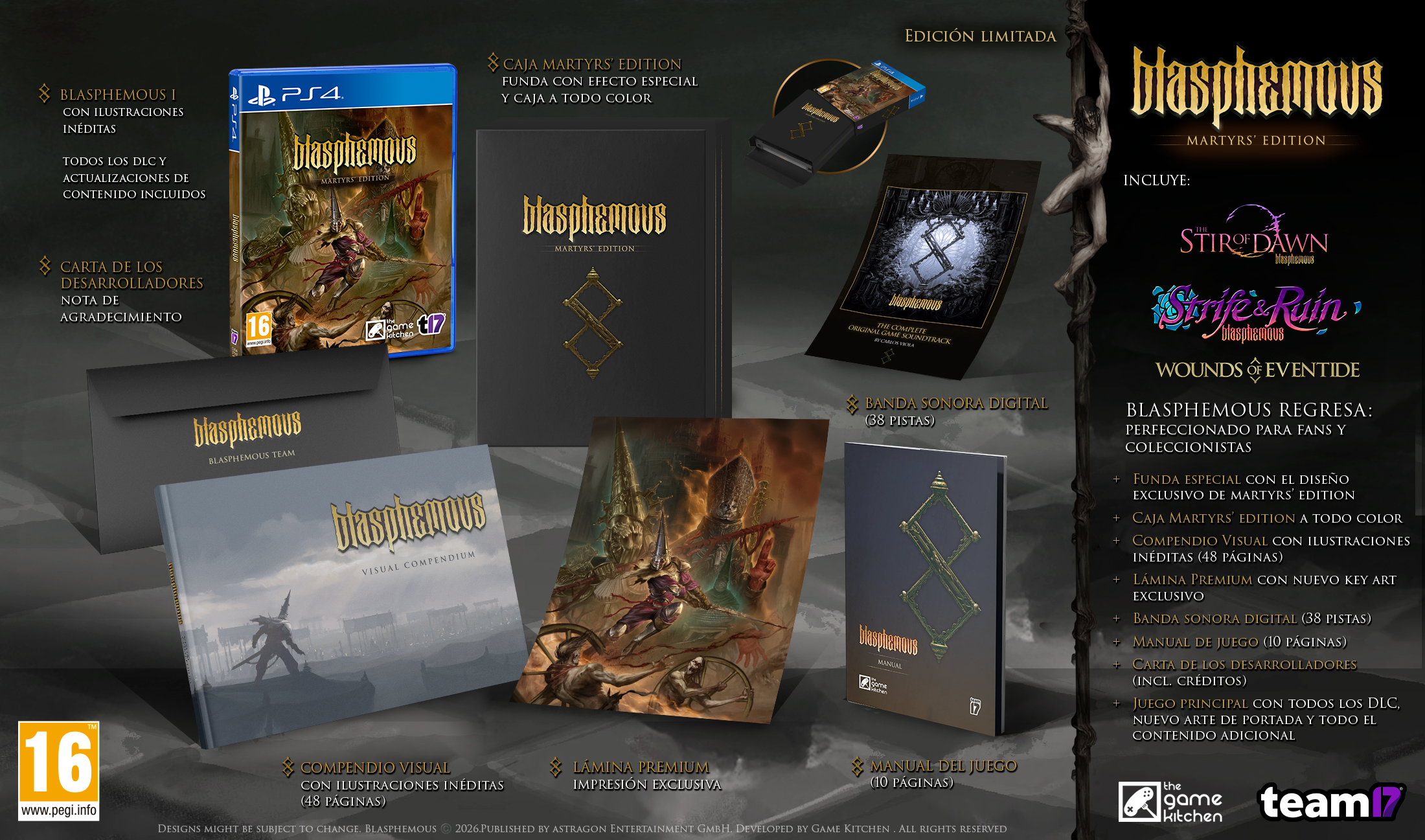 Blasphemous Martyrs Edition Sony Playstation 4