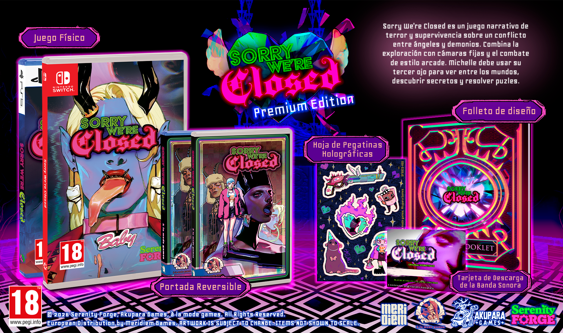 Sorry We´re Closed Premium Edition Playstation 5