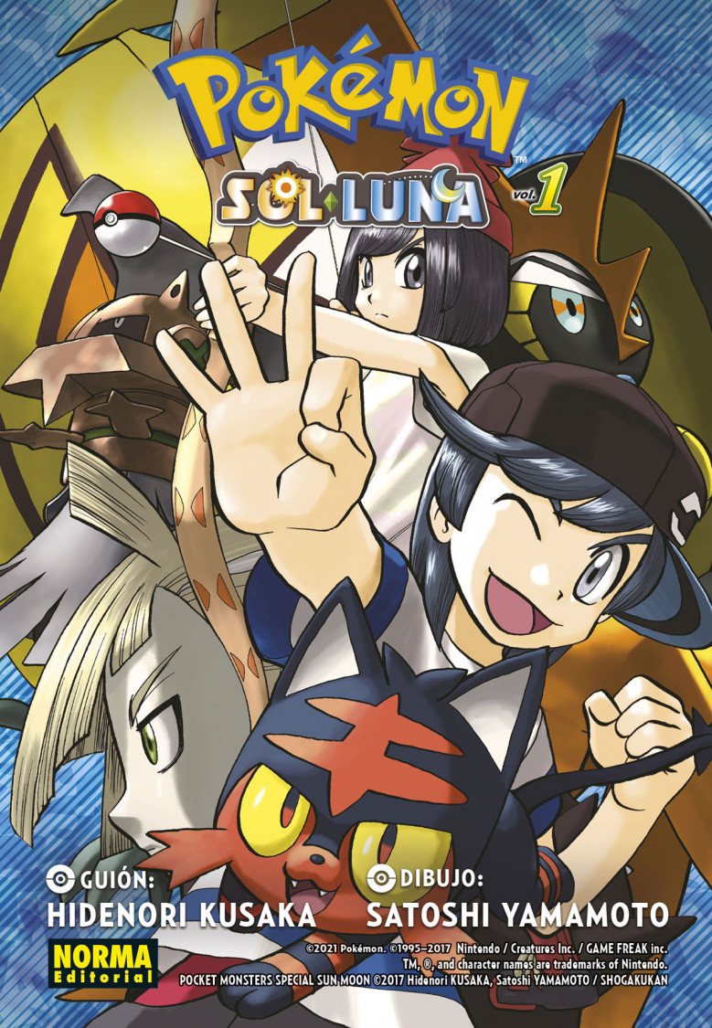 Manga Pokemon Sol y Luna 1