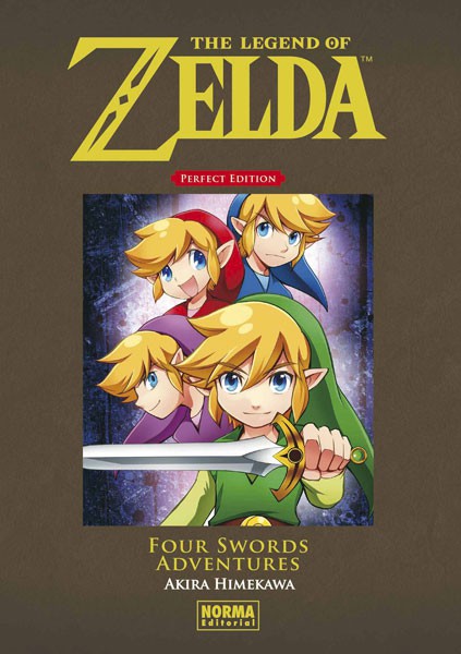 Manga The Legend of Zelda Perfect Edition 5 Four Swords Adventures