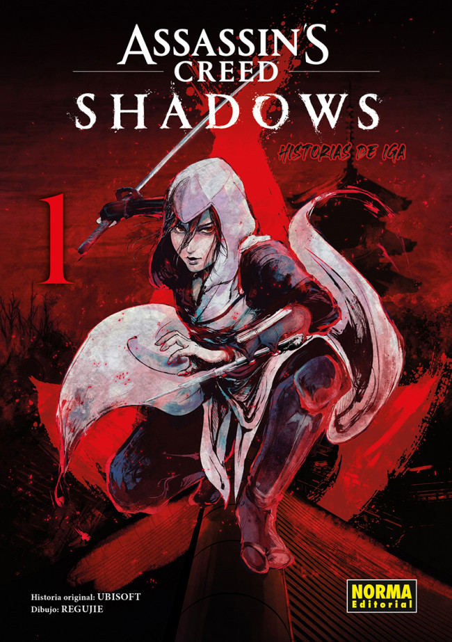 Manga Assassins Creed Shadows Historias de Iga 1