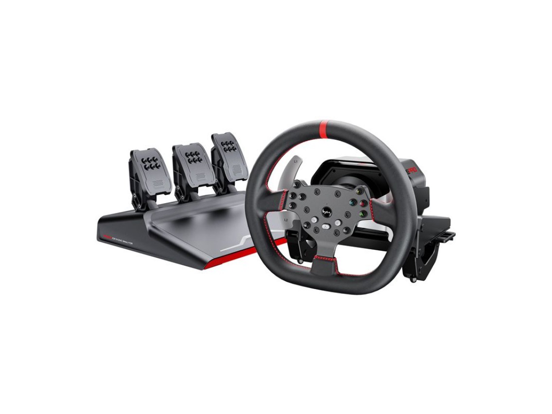 Pack Volante de Carreras + Pedales PXN-V10 Pro