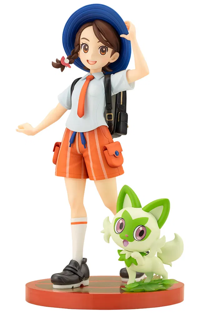 Figura ARTFX J Pokemon Series Juliana con Sprigatito (Importacion Japonesa)