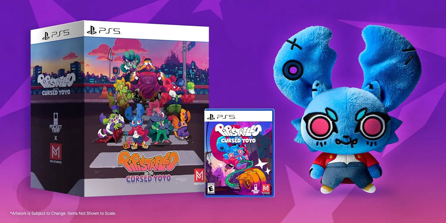 Carátula de Pipistrello and the Cursed Yoyo Collectors Edition (Import) para PS5 (edición PAL España)