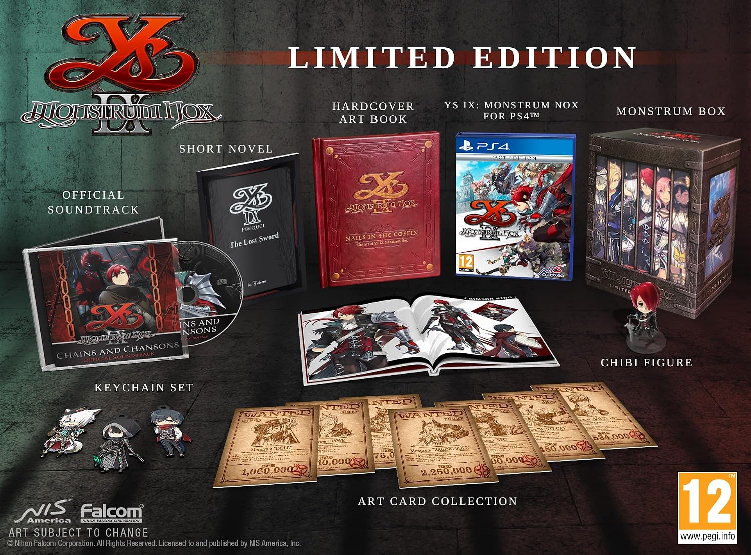 Ys IX Monstrum Nox Limited Edition (Importacion UK)