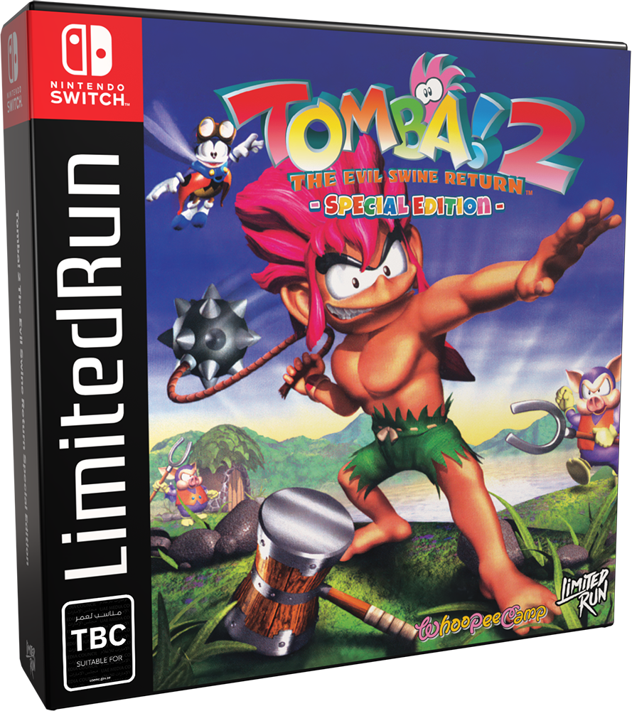 Tomba 2 The Evil Swine Return Remastered Classic Limited Run (Importacion USA) Nintendo Switch