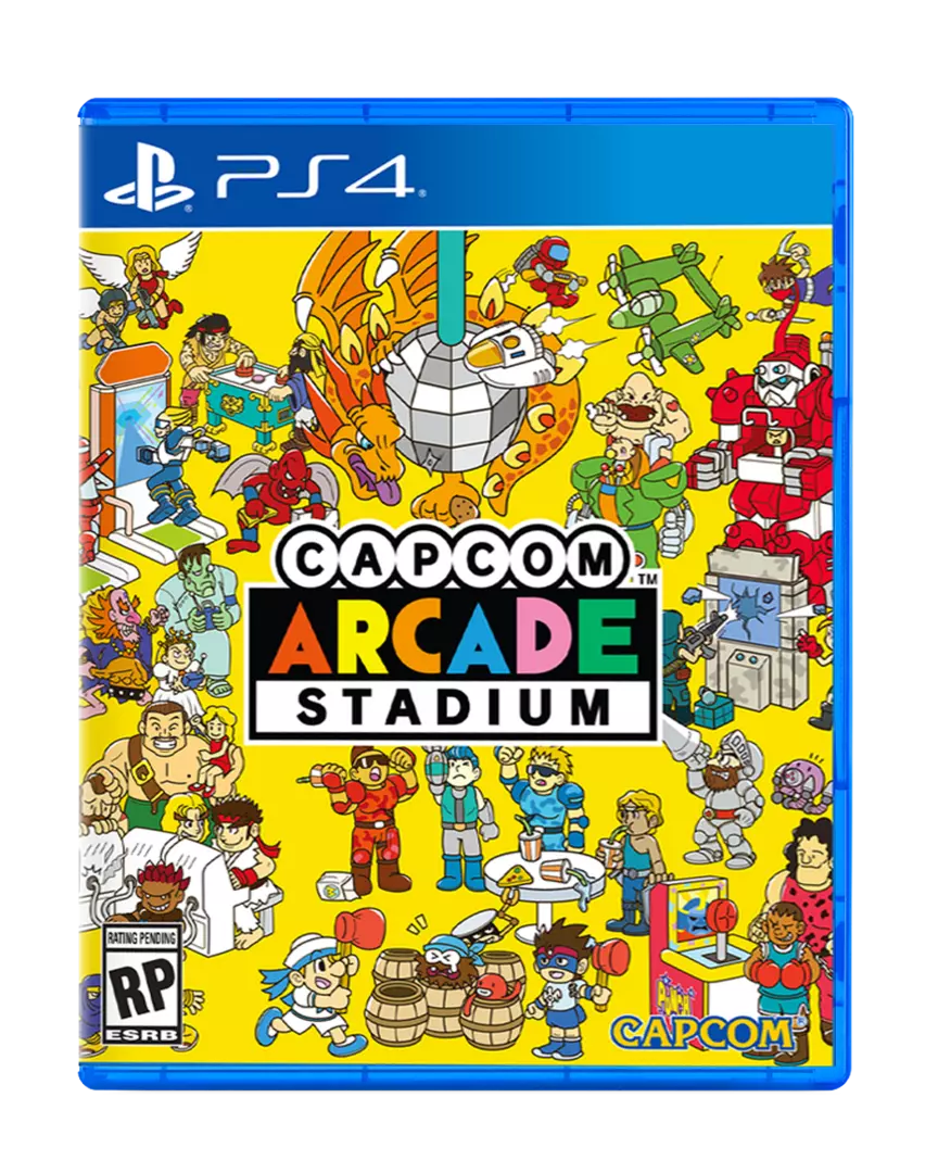 Capcom Arcade Stadium Cover A Limited Run (Importacion USA) Sony Playstation 4