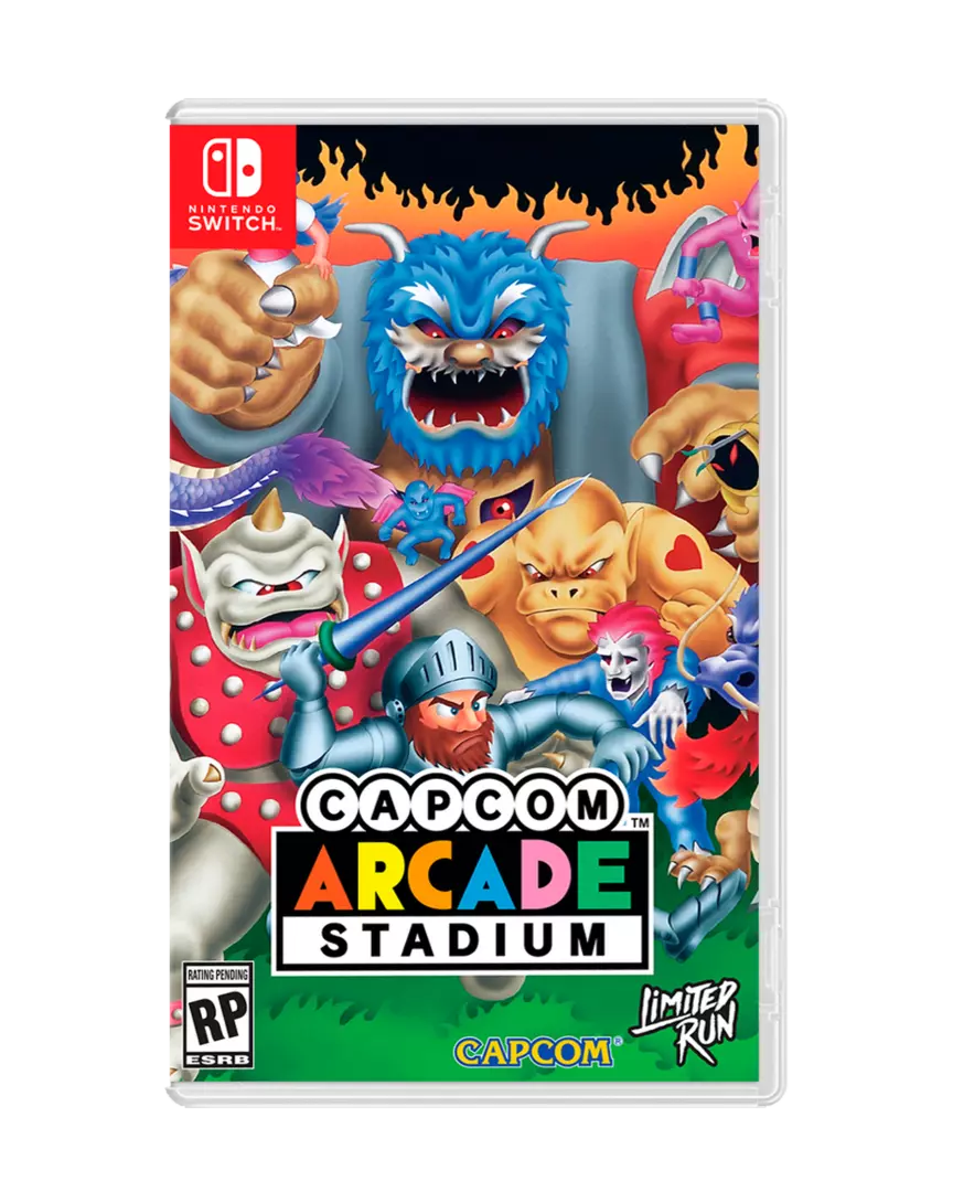 Capcom Arcade Stadium Cover B Limited Run (Importacion USA)