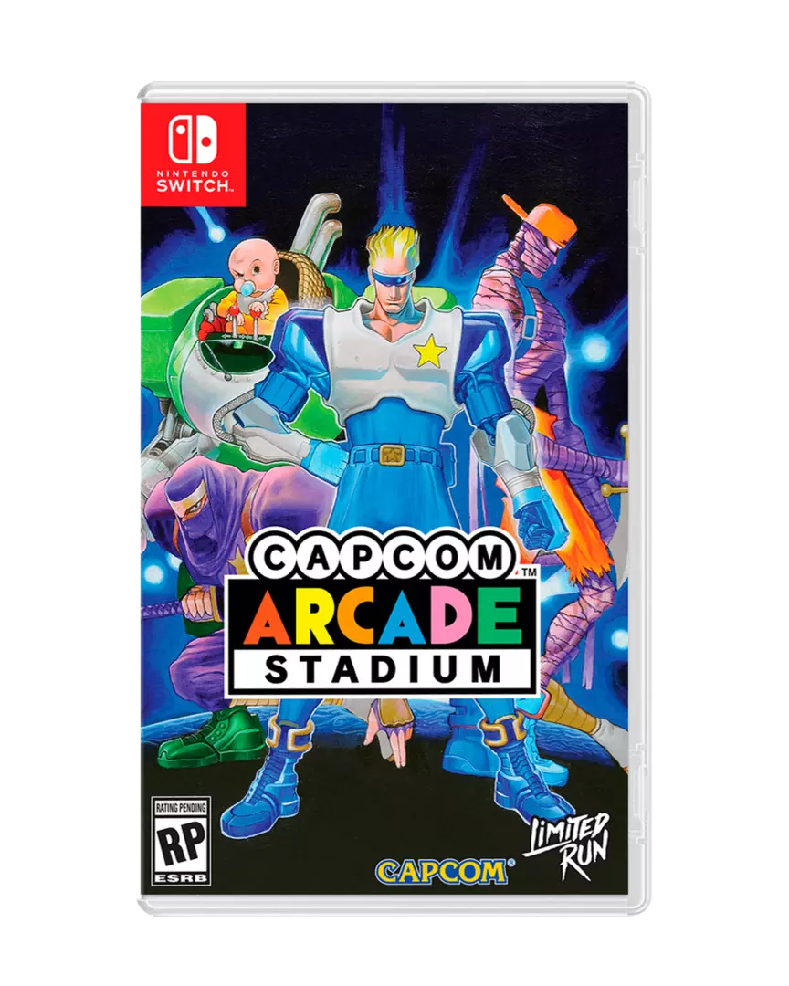 Capcom Arcade Stadium Cover C Limited Run (Importacion USA) Nintendo Switch