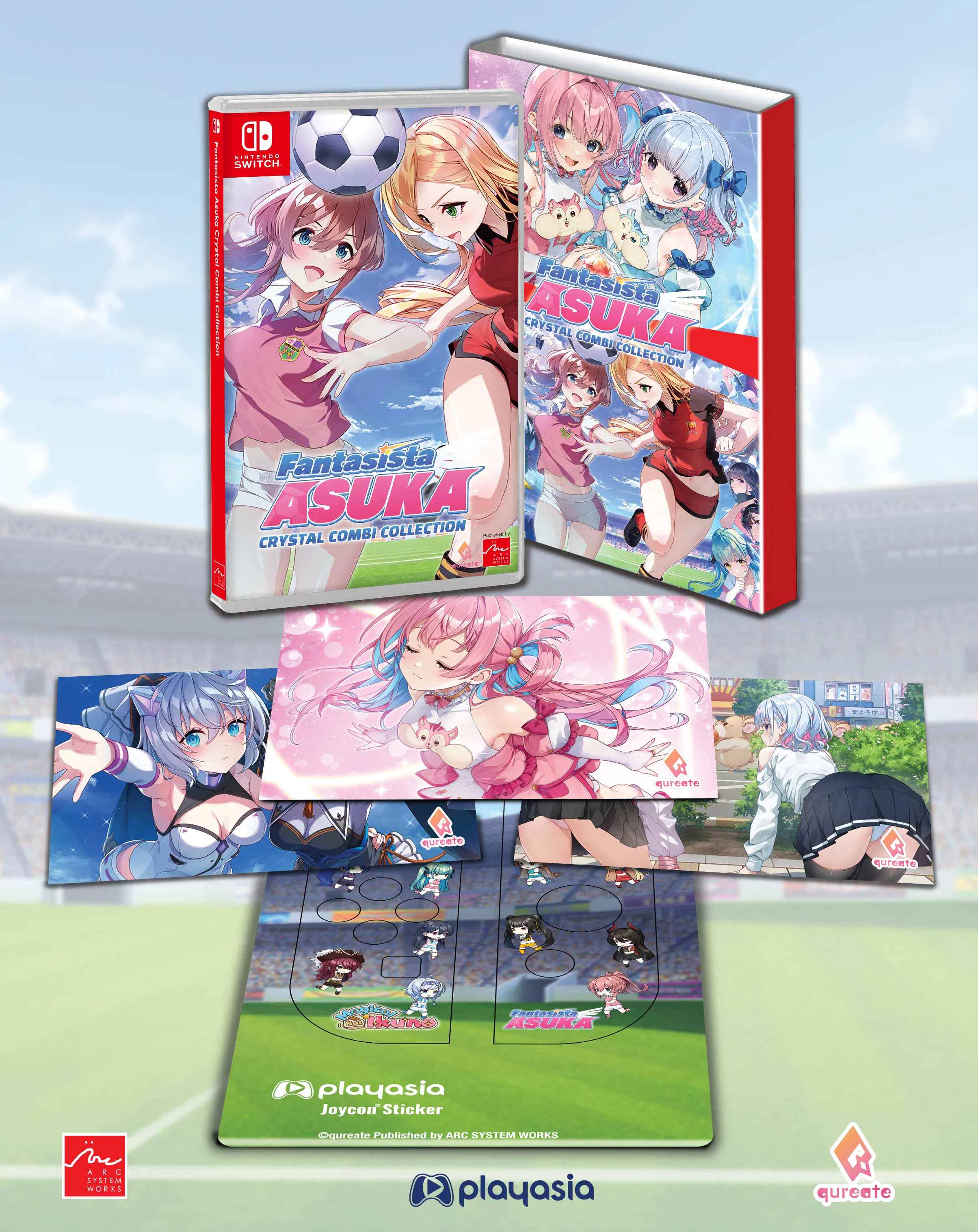 Fantasista Asuka Crystal Combi Collection First Print Edition (Importacion Asiatica)