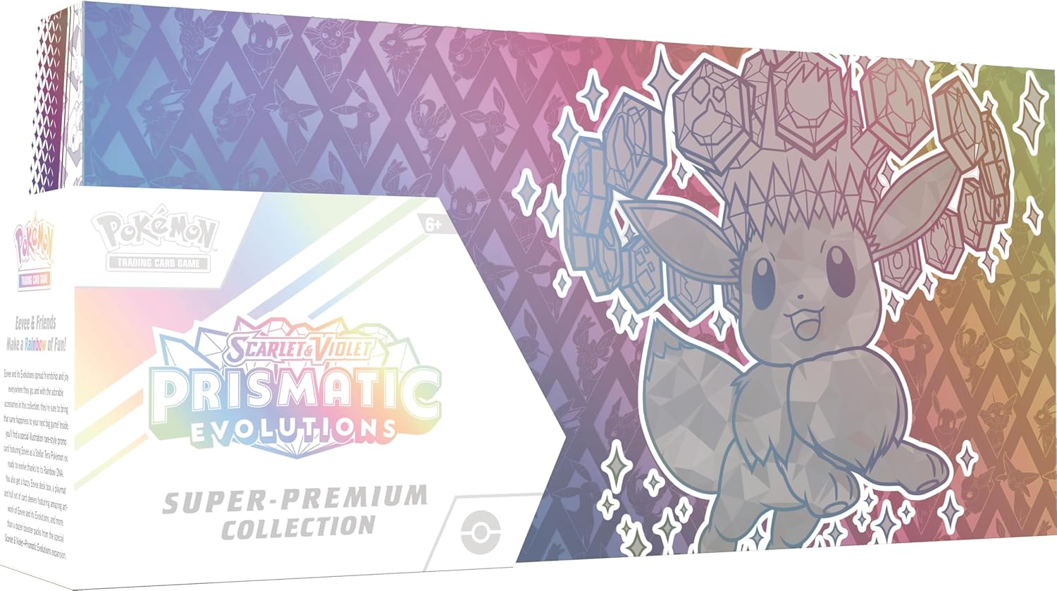Pokemon TCG Escarlata y Purpura Prismatic Evolutions Super Premium Collection