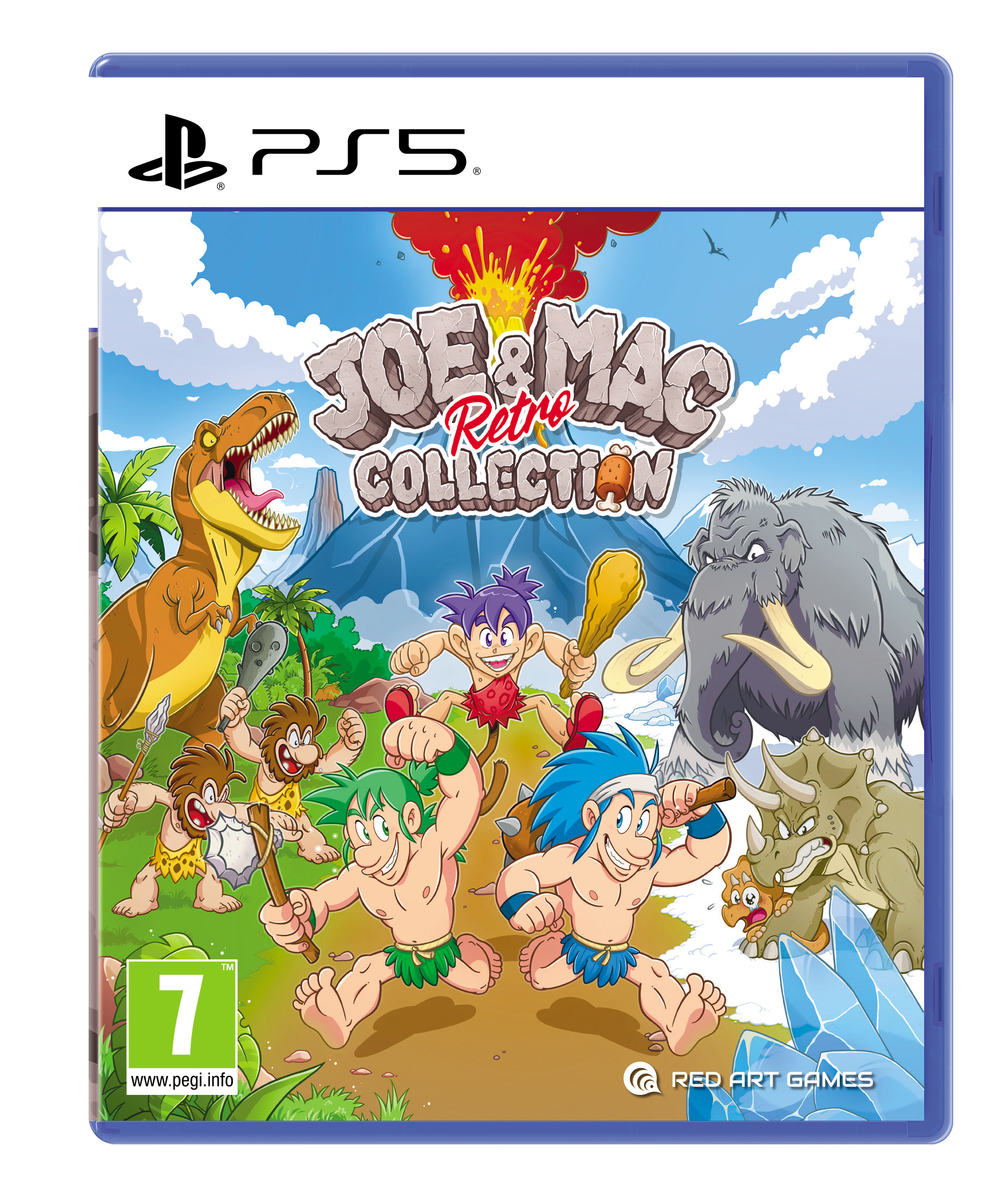 Joe and Mac Retro Collection Playstation 5