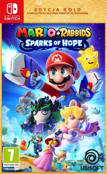 Mario Rabbids Sparks of Hope Gold Edition (Importacion EU)