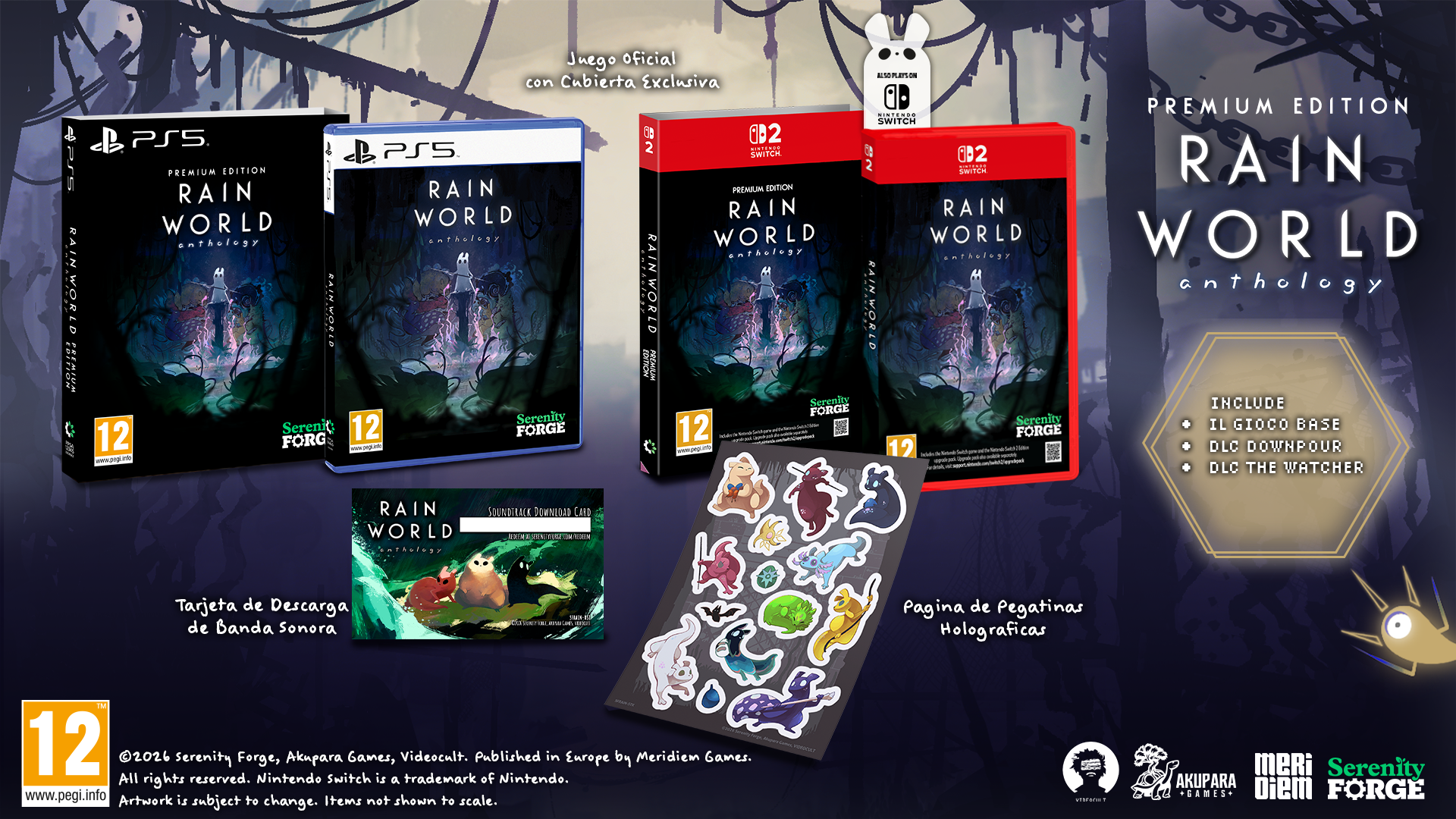 Rain World Anthology Premium Edition Playstation 5