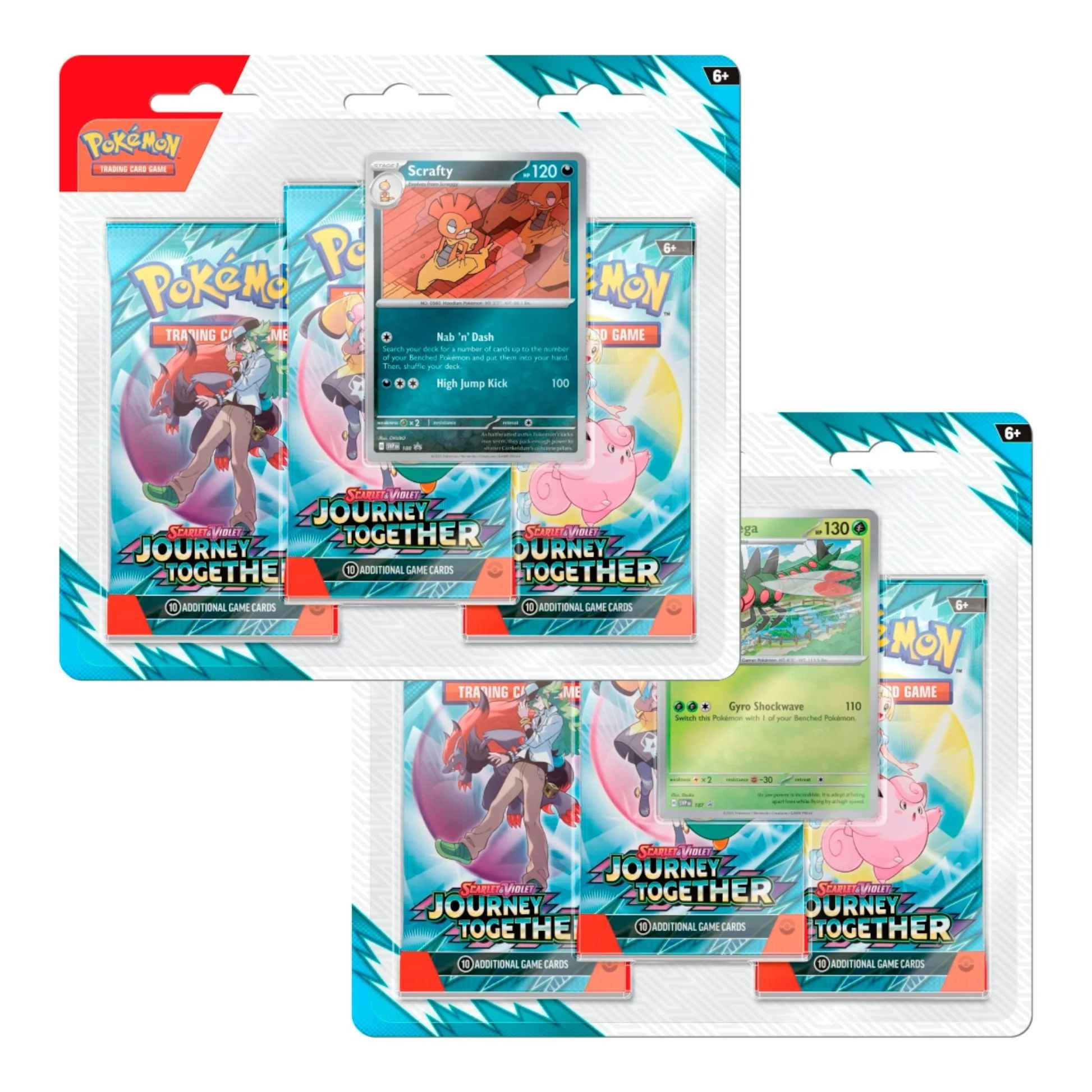 Pokemon TCG Escarlata y Purpura Journey Together Blister (Importacion UK)