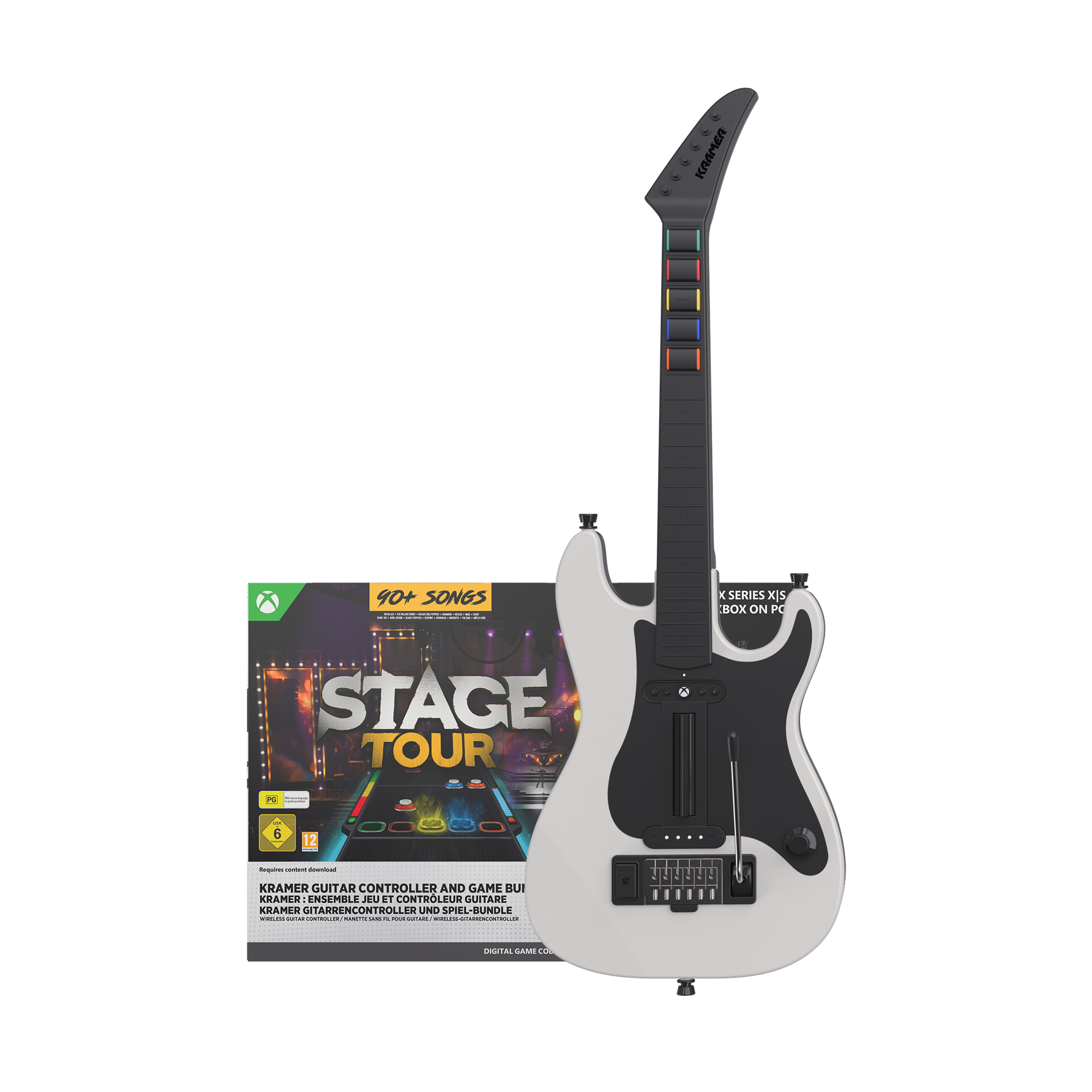 Stage Tour Game + Kramer Guitar Controller Bundle (Codigo en Caja) Xbox Series