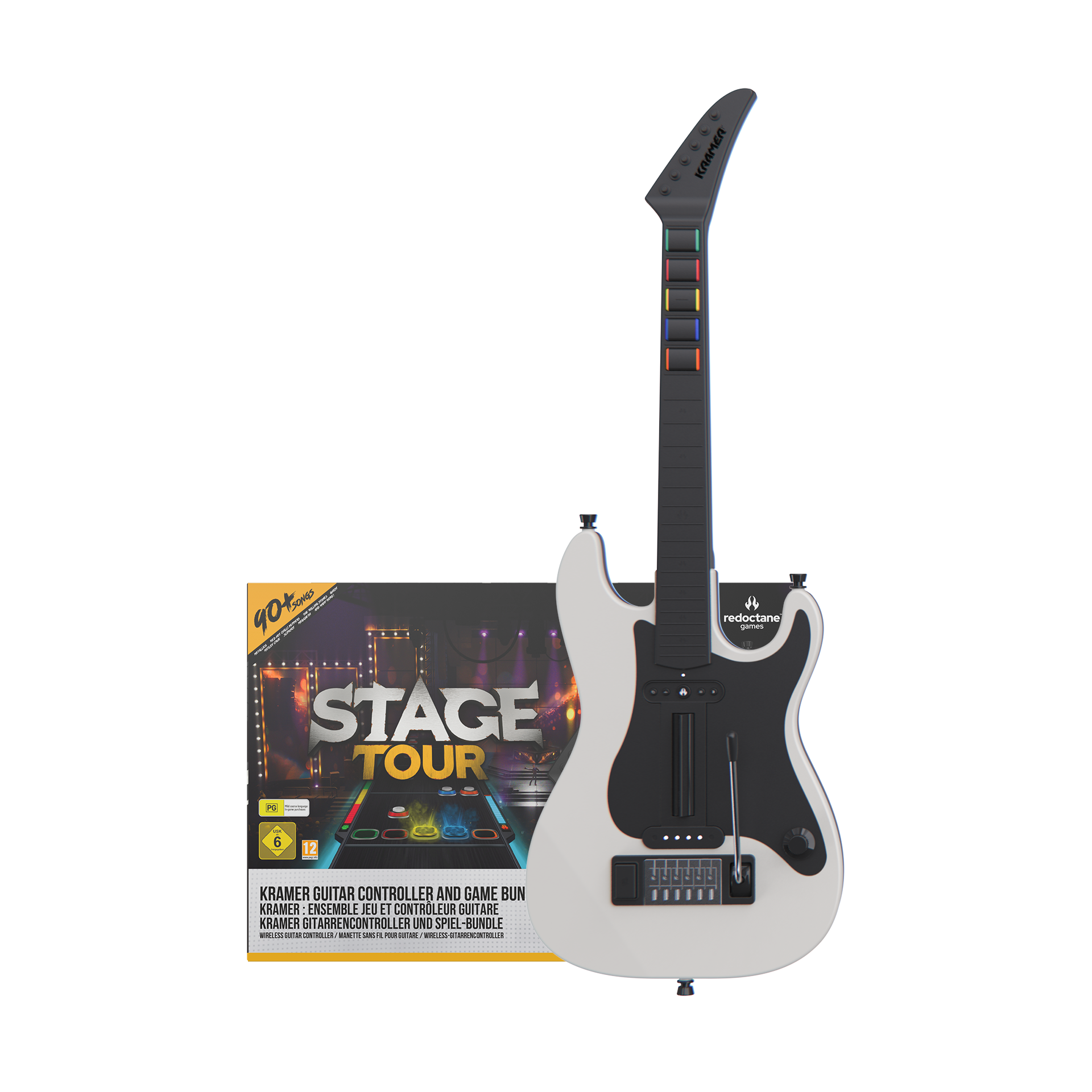 Stage Tour Game + Kramer Guitar Controller Bundle (Codigo en Caja) PC