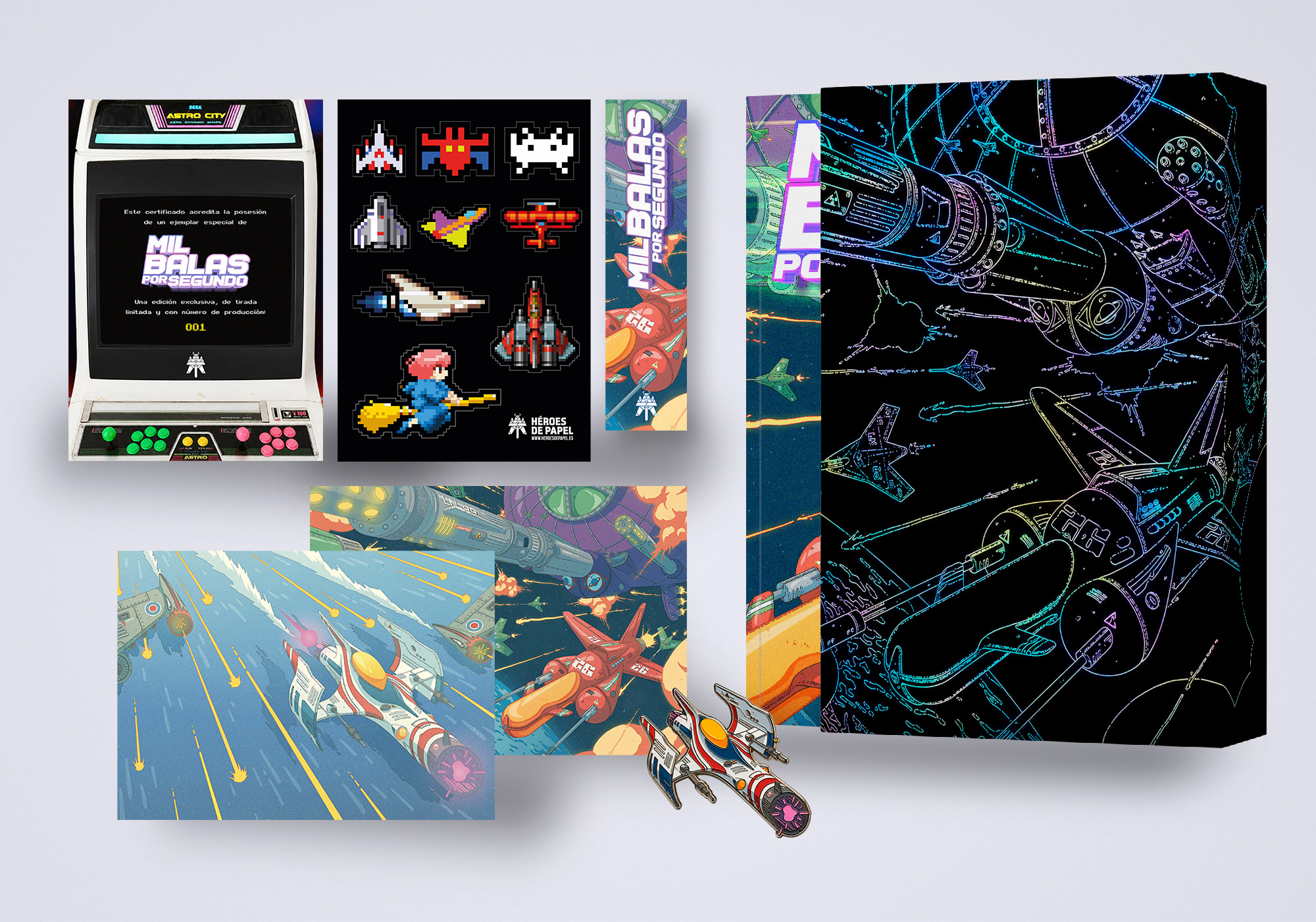 Mil balas por segundo La gran Enciclopedia del Shoot em Up Arcade Edición 1CC