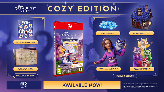 Disney Dreamlight Valley Cozy Edition Nintendo Switch 2 Edition (codigo en caja)