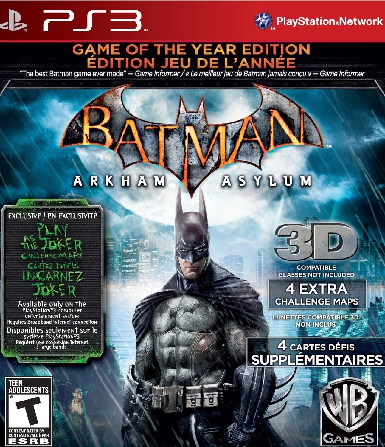 Batman Arkham Asylum Game of the Year Edition (Importacion USA)