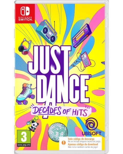 Just Dance Decades of Hits (Codigo en Caja) Nintendo Switch