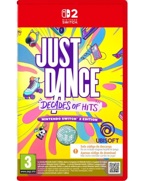 Just Dance Decades of Hits (Codigo en Caja) Nintendo Switch 2