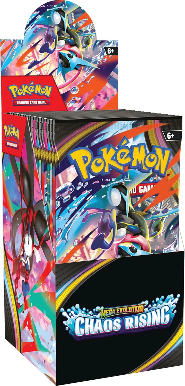 Pokemon TCG Mega Evolution Chaos Rising Half Booster Bundle Box (Importacion UK)