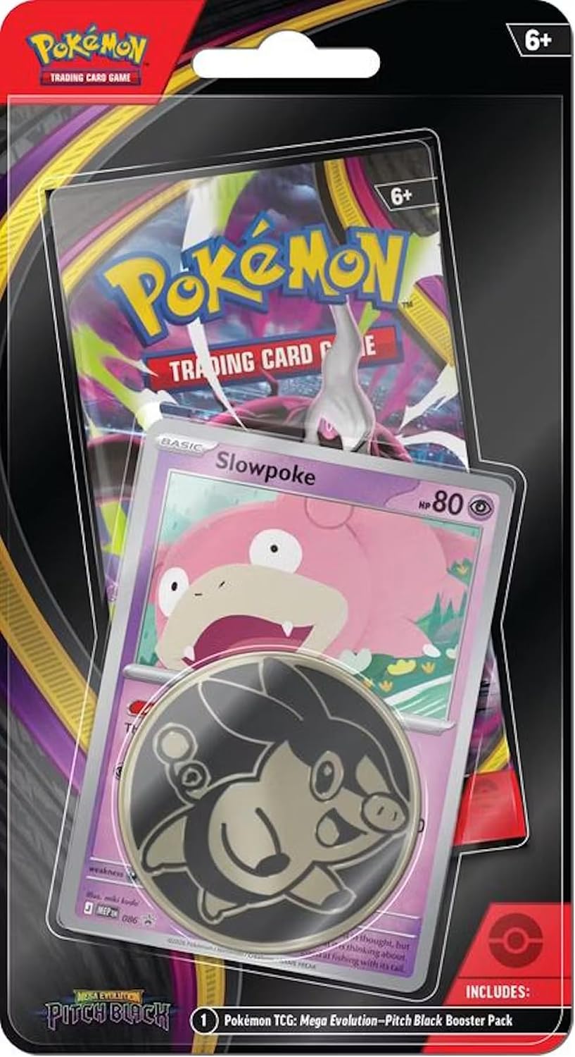 Pokemon TCG Pitch Black Checklane 1 Pack Blister de Slowpoke (Importacion UK)