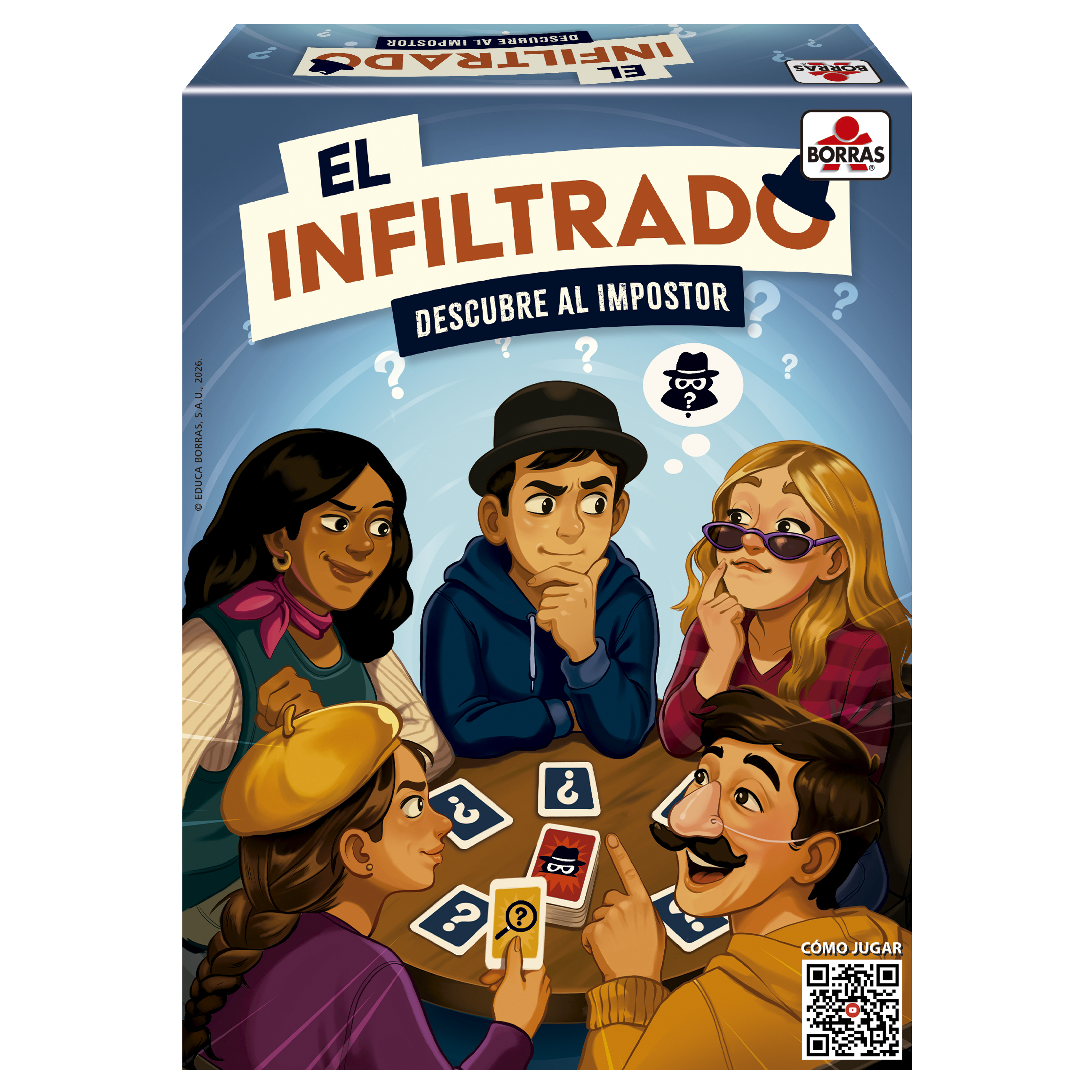 Juego de Mesa El Infiltrado Descubre al Impostor