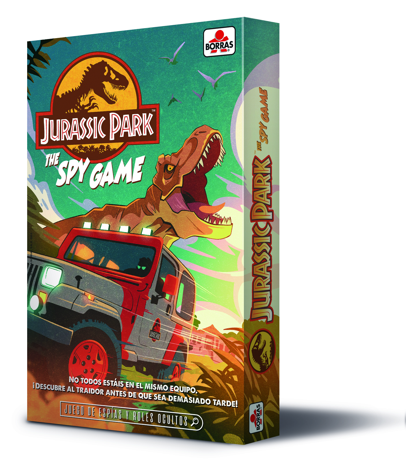 Juego de Mesa Jurassic Park the Spy Game