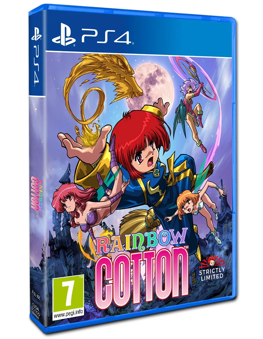 Carátula de Rainbow Cotton Strictly Limited Games (Import) para PS4 (edición PAL España)